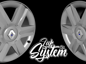 nervastella tire for renault Modello 3D