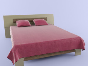 bed tzmk 160 3D Model