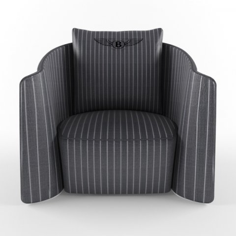 bentley butterfly armchair 3D 모델 .c4d .max .obj .3ds .fbx .stl .blend 
