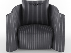 bentley butterfly armchair 3D Model