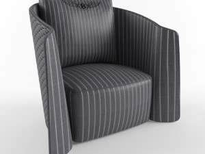 bentley butterfly armchair 3D 모델