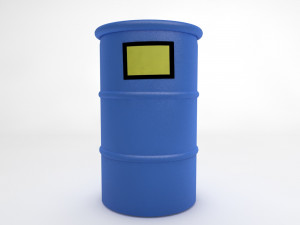 oil drum Model 3D