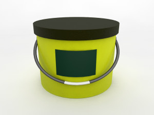 paint bucket 3D Model