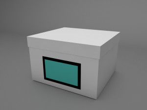 cardboard box 3D Model