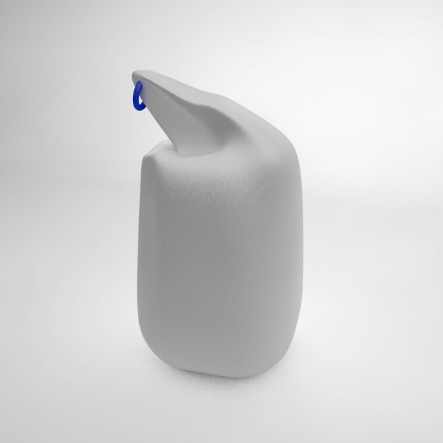 plastic one handle sac 3D-Modell .c4d .max .obj .3ds .fbx .stl .blend 