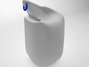 plastic one handle sac 3D-Modell