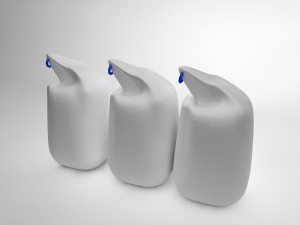 plastic one handle sac 3D-Modell