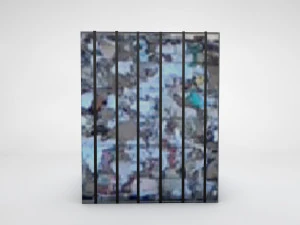 recycled paper bale 3D Model