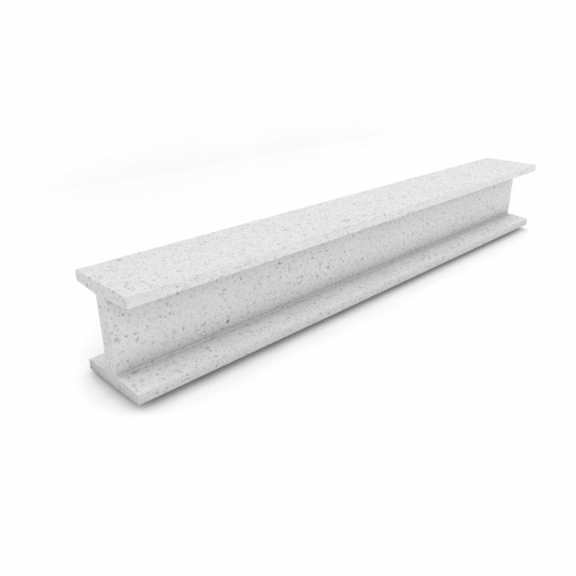 concrete beam 3D मॉडल .c4d .max .obj .3ds .fbx .stl .blend 