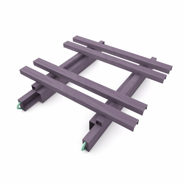 metal pallet Modèle 3D .c4d .max .obj .3ds .fbx .stl .blend 