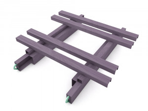 metal pallet 3D Model
