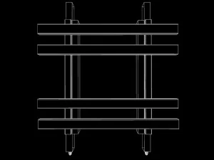 metal pallet 3D Model