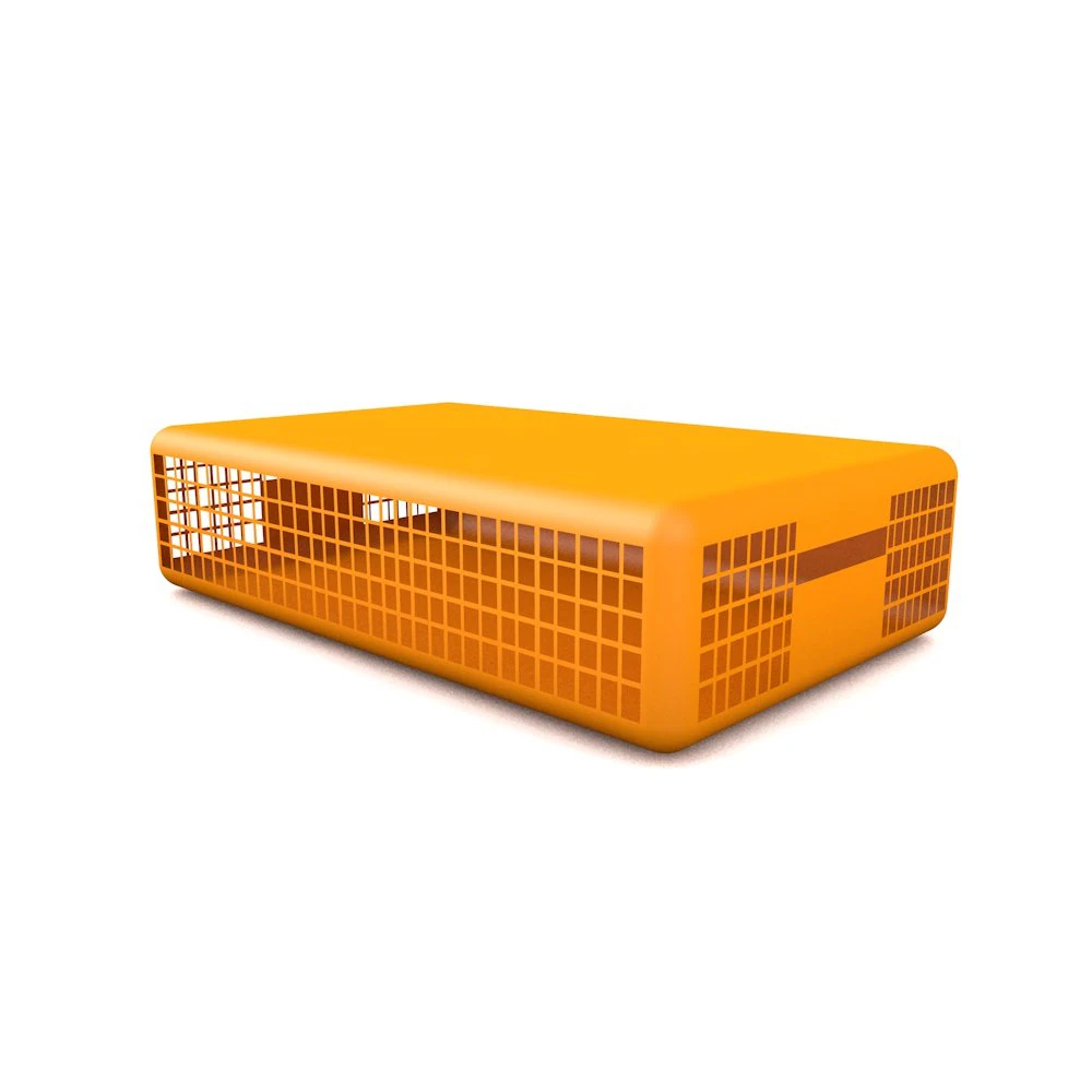 plastic cage for chickens 3D Model .c4d .max .obj .3ds .fbx .stl .blend 