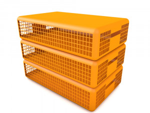 plastic cage for chickens 3D Model