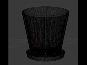 clay flower pot Modelo 3D