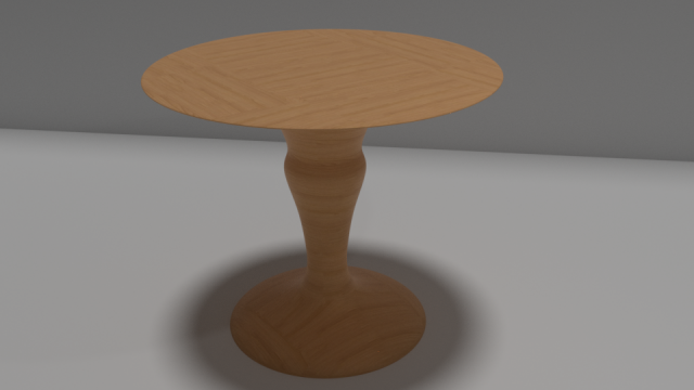 wooden table 3Dモデル .c4d .max .obj .3ds .fbx .stl .blend 
