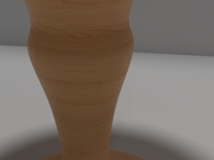 wooden table 3Dモデル