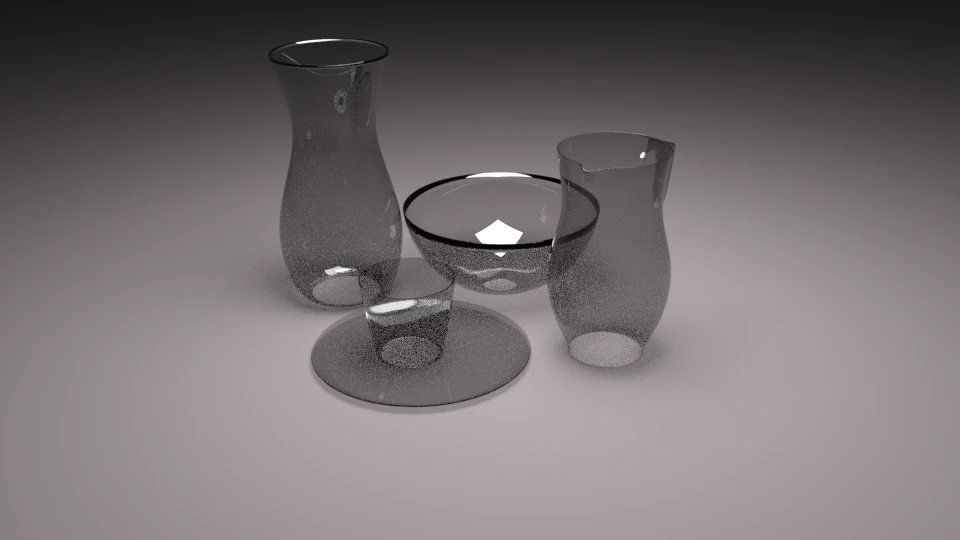 glassware set 3D Model .c4d .max .obj .3ds .fbx .stl .blend 