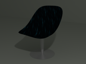 set of modern chair 3D 모델
