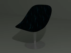 set of modern chair 3D Model