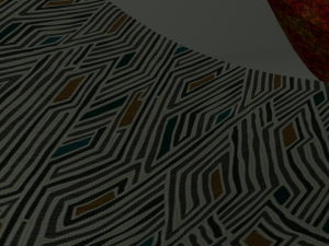 set of modern chair 3D 모델