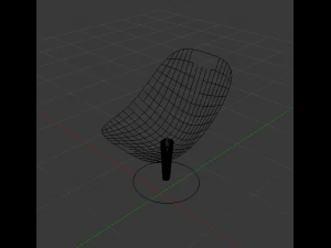 set of modern chair 3D Model