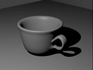 Tazza Modello 3D