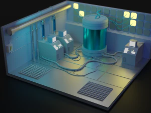 Лаборатория 3D Модель