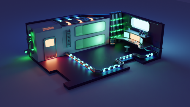 FiRoom Modelo 3D .c4d .max .obj .3ds .fbx .stl .blend 