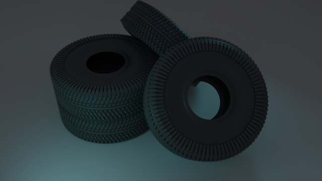 Koleso 3D Model .c4d .max .obj .3ds .fbx .stl .blend 