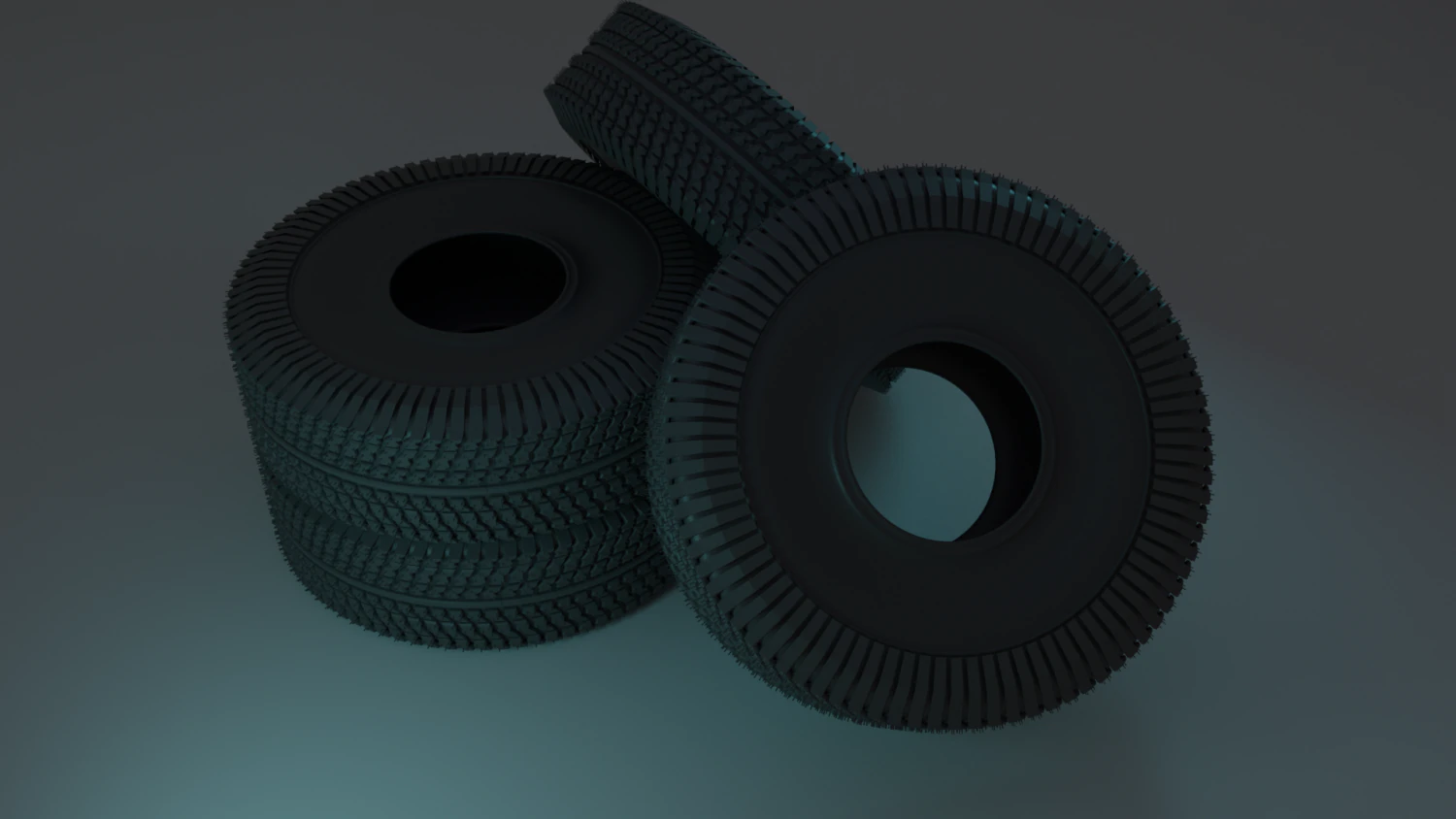 Koleso 3D Model .c4d .max .obj .3ds .fbx .stl .blend 