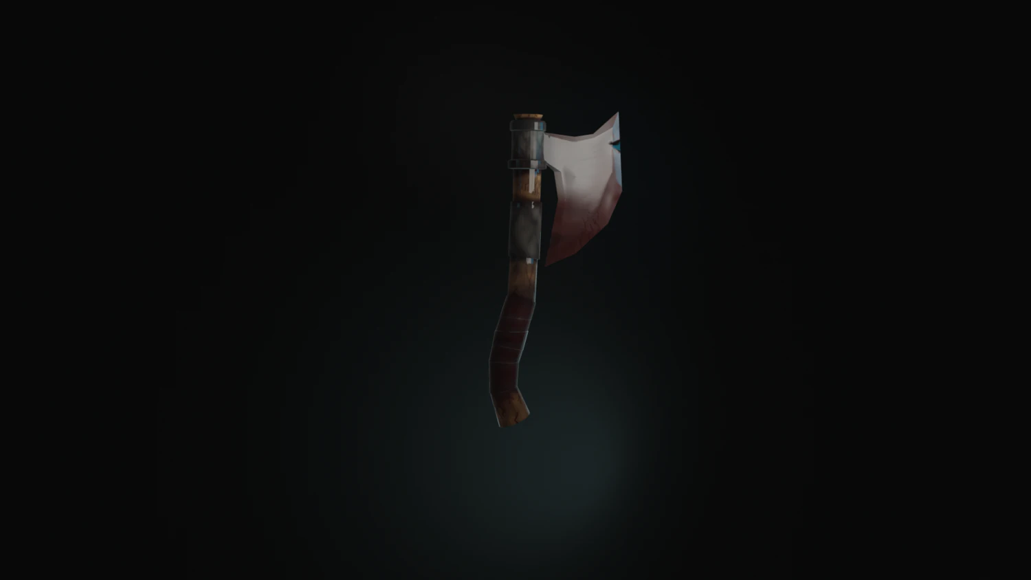Ax weapon item kitchen household 3D Model .c4d .max .obj .3ds .fbx .stl .blend