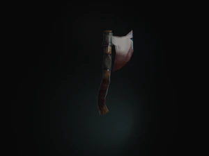 Топор оружие предмет кухня домашнее хозяйство 3D Модель