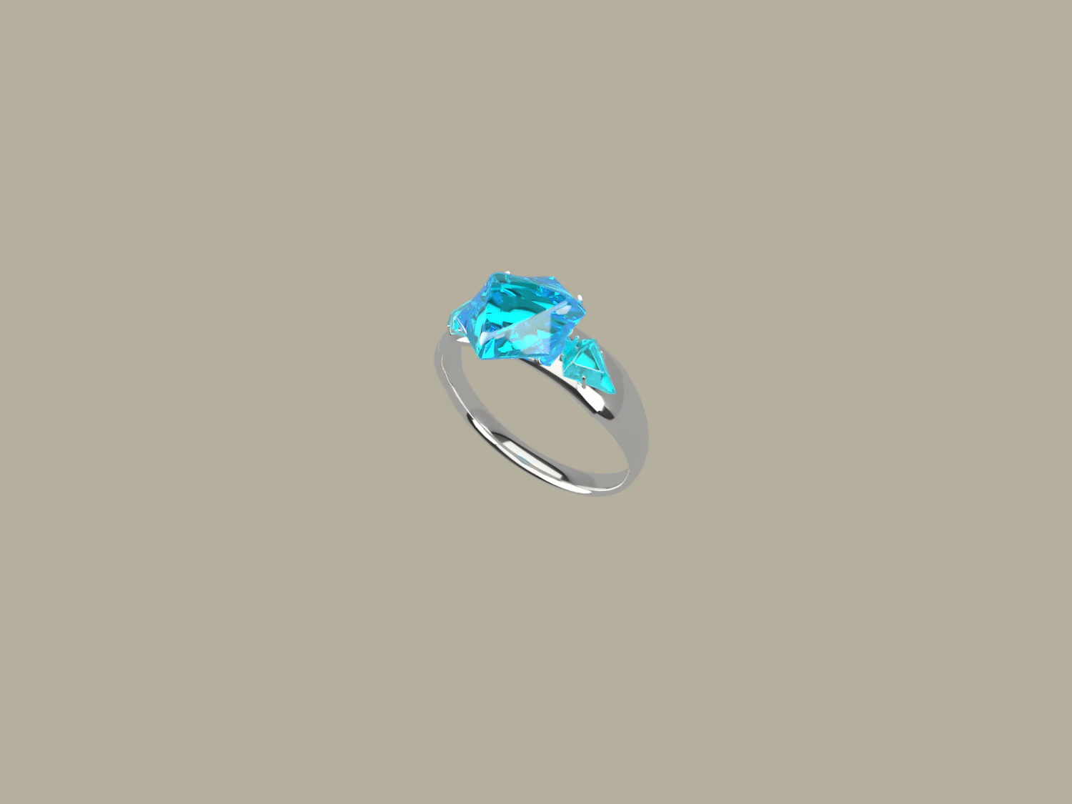 ring - mini2 3D Model .c4d .max .obj .3ds .fbx .stl .blend 