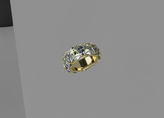 ring - king 2 3D Modell .c4d .max .obj .3ds .fbx .stl .blend