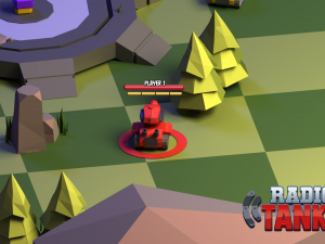 low poly tank game assets 3D Model