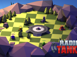 low poly tank game assets 3D Model