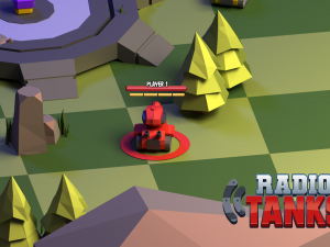 low poly tank game assets 3D Model