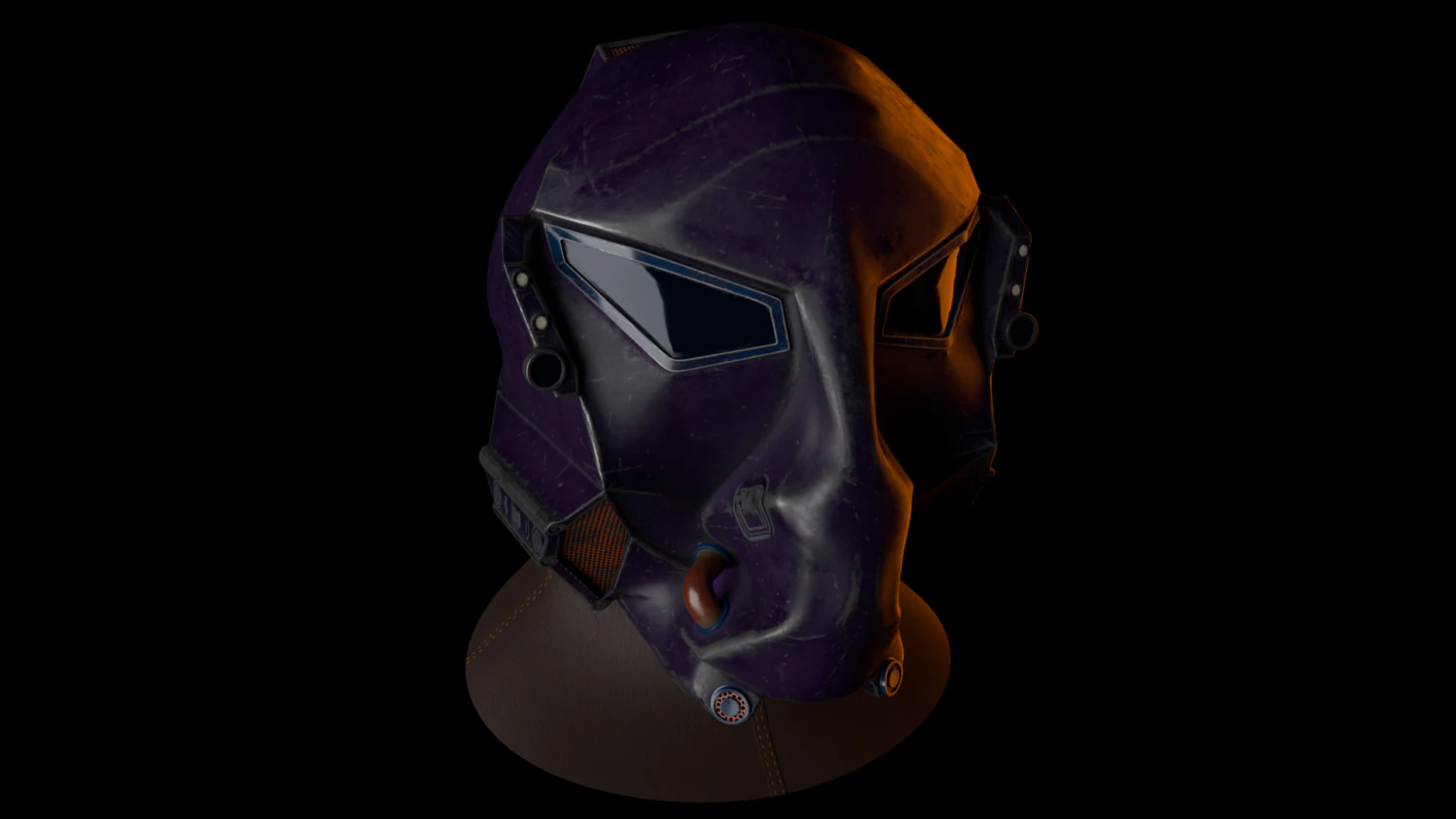 helmet 3D Model .c4d .max .obj .3ds .fbx .stl .blend 