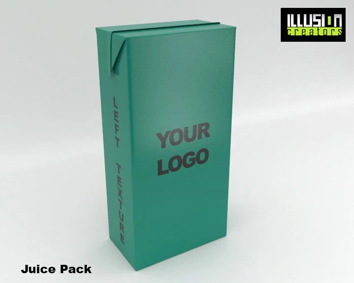 juice pack 3D Model .c4d .max .obj .3ds .fbx .stl .blend 