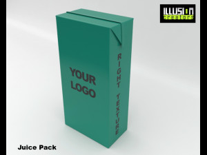 juice pack 3D 모델