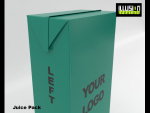 juice pack 3D 모델