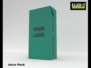 juice pack 3D 모델