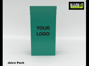juice pack 3D 모델