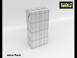 juice pack 3D 모델