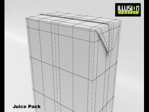 juice pack 3D 모델