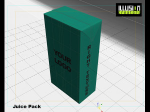 juice pack 3D 모델