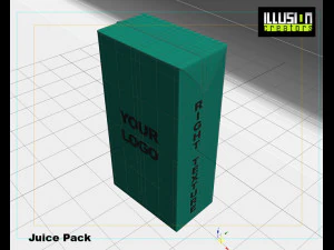 juice pack 3D Model