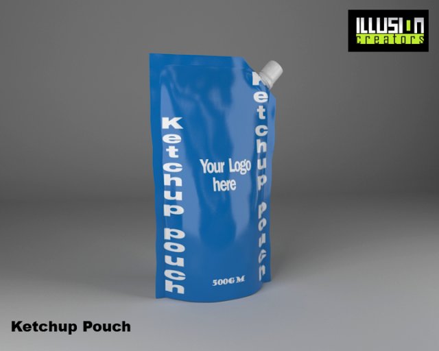 ketch pouch 3D Model .c4d .max .obj .3ds .fbx .stl .blend 