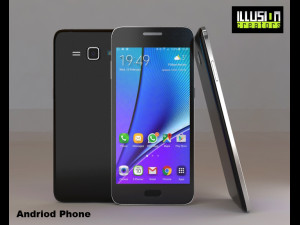 andriod phone Modello 3D